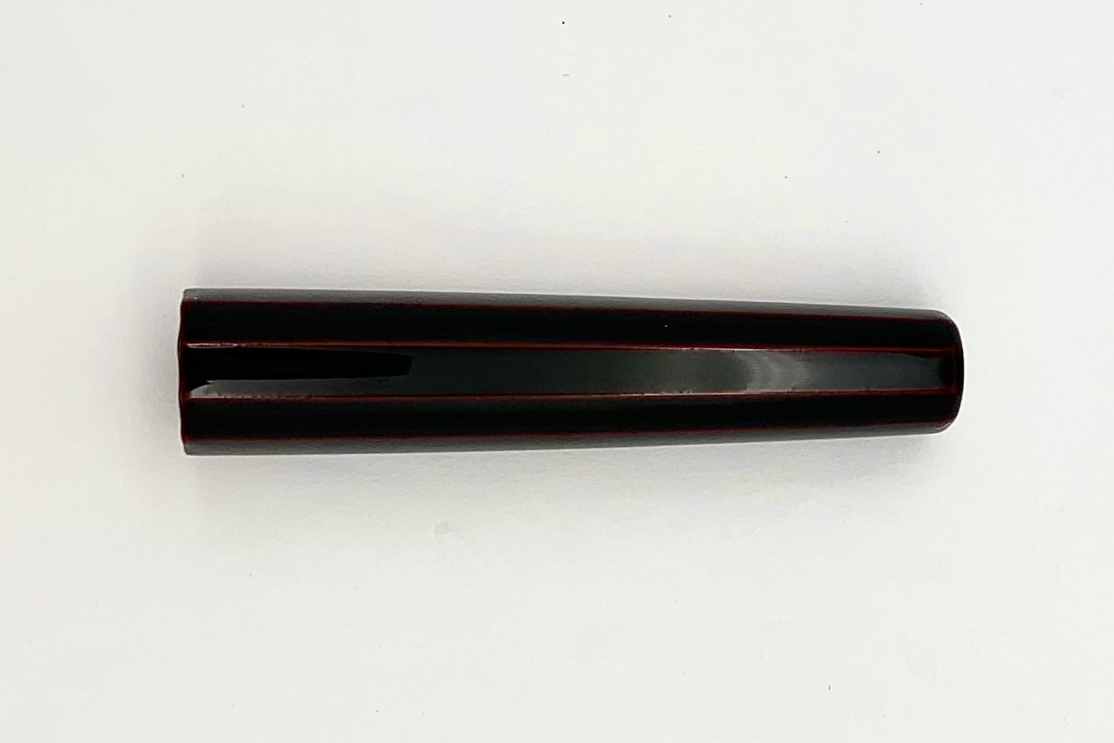 NakayaDecapodCigarKuroTamenuriSTFountainPen_J